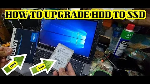 XPS 18 Portable All-in-One Desktop upgrade HDD to SSD #xps #upgrading #hddtossd #diy #tutorial