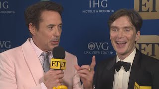 Robert Downey Jr. TEASES Cillian Murphy for 'Short' PSIFF Speech (Exclusive)