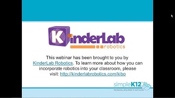 Build. Art. Code. Play. Integrating Robotics within K- 2 Curriculum Webinar