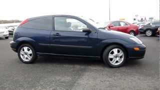 2003 Ford Focus ZX3, blue - Stock# B2017A - Walk around