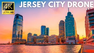 Jersey City, New Jersey, Usa In 4K Uhd Drone Video | Jersey City In 4K Drone Footage