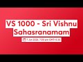 VS 1000 - Sri Vishnu Sahasranamam
