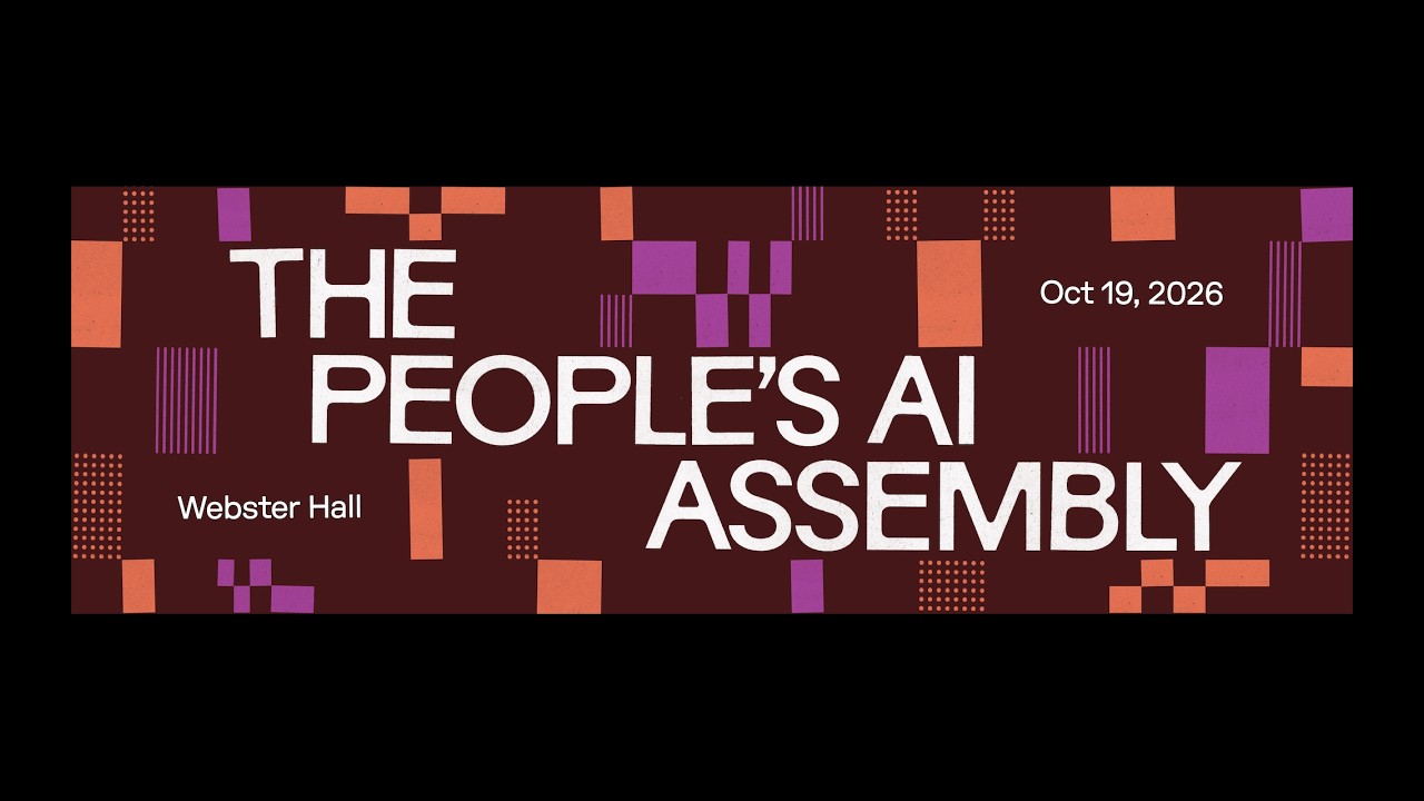 LIVE: The People's AI Assembly