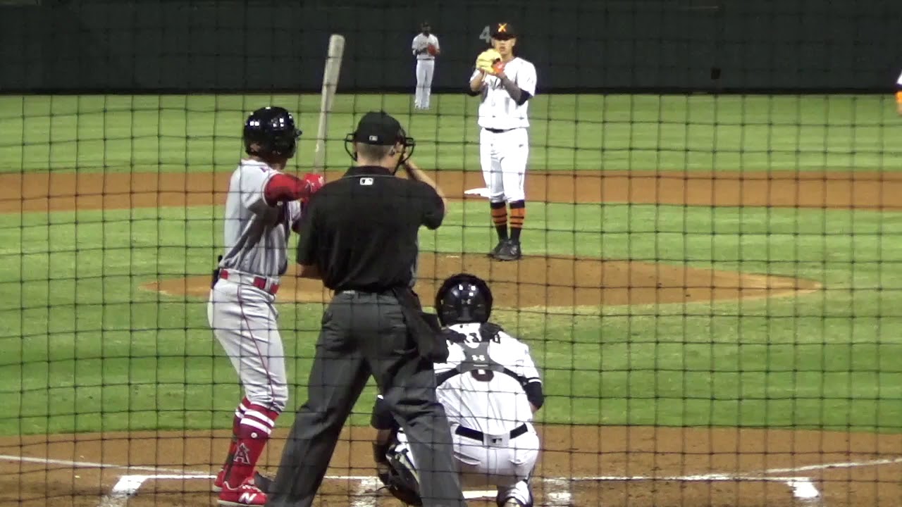 Jordan Yamamoto (10-29-2018) vs. Mesa - Arizona Fall League (Scottsdale, AZ)