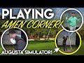 Playing Amen Corner!! Masters Challenge vs Seb on Golf