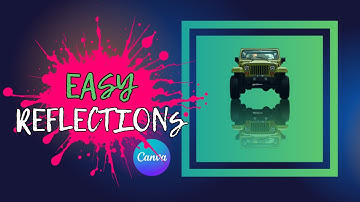 Create STUNNING Reflections Using Easy Reflections App In Canva!