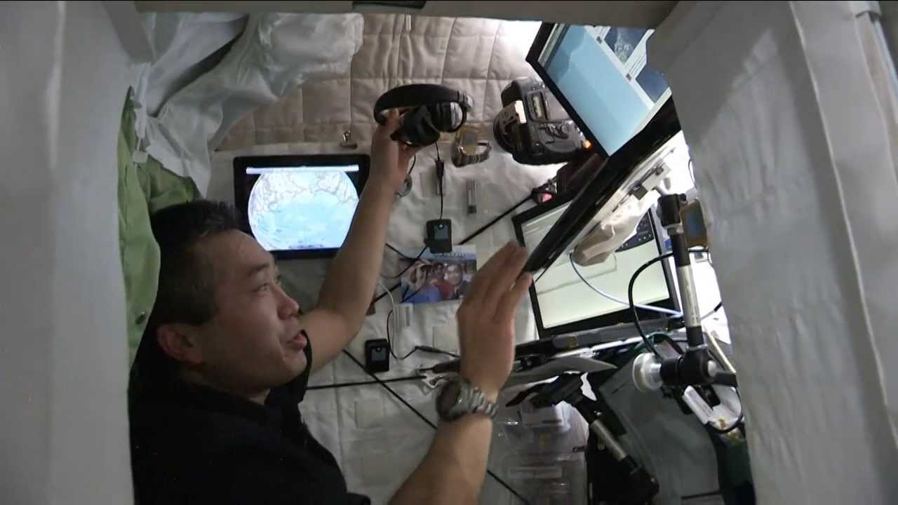 Crew Quarters Tour Inside The Space Station