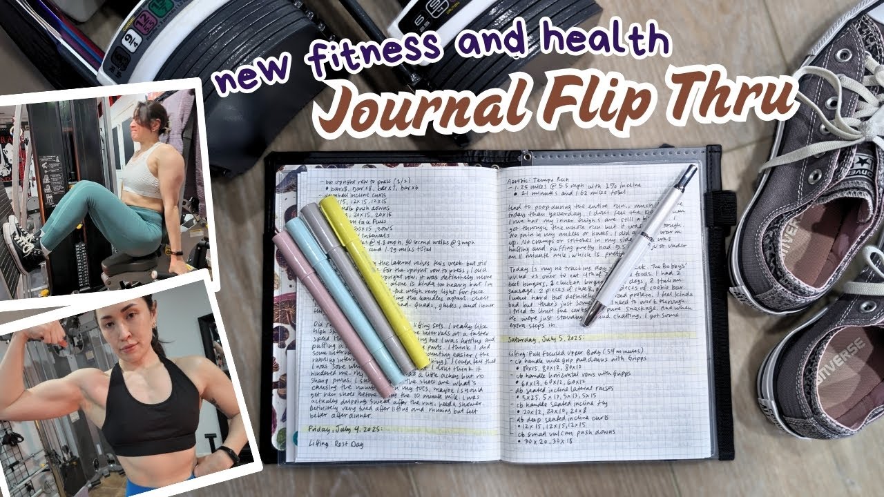 My Complete Fitness & Health Journal Setup | Planning System for ...