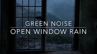 Green Noise and Rain - 1 hour Heavy Rain from an Open Window with Green Noise Sounds for Sleep by ΣHAANTI - Virtual Environment 3,311 views 9 days ago 1 hour
