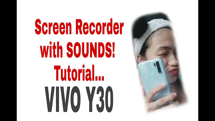 Screen Recording with Sounds | Vivo y30