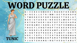 🔥 Winter Word Search Challenge! ❄️ | Can You Find All the Cozy Clothing? 🧥🧣