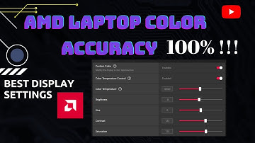Make 45%ntsc🔶 AMD laptop display much more COLOR ACCURATE - ASUS TUF A15🔶