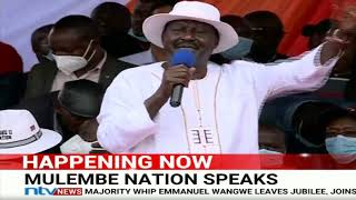 Bukhungu II Declaration: Raila Odinga full speech