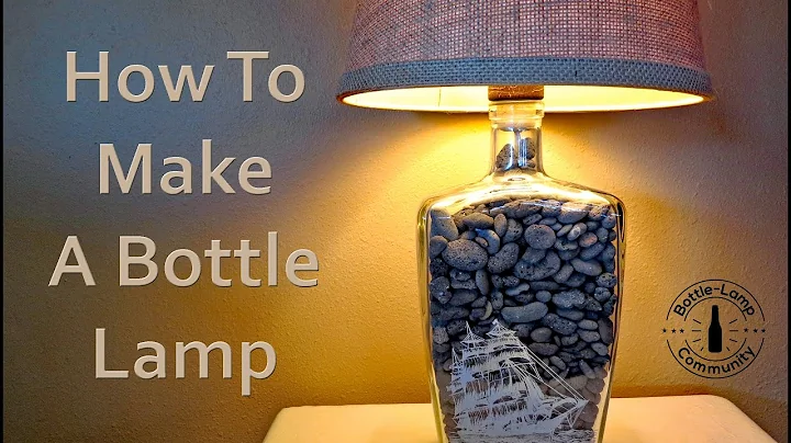 How To Make A Bottle Lamp DIY