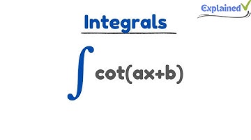 Integral of cot(ax+b) (substitution)