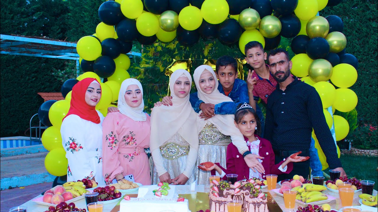 واخيرا حفلة🎉المليون مشترك شكرا الكم🌹😍😘