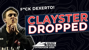 CLAYSTER DROPPED! F*CK DEXERTO! | Call of Duty Rostermania 2020