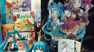 初音ミク×スイパラ行ってきました！＆初音ミク×双子の魔法使いグリとリコのクリアファイルも紹介！