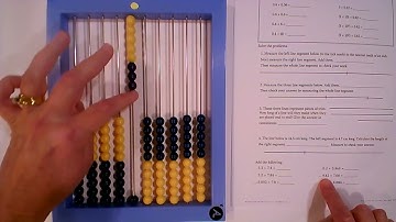 RightStart Math: Level F Worksheet 15 Problems 3 and 4 at the bottom of the worksheet