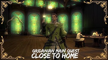 Final Fantasy XIV Online A Realm Reborn: Gridanian Main Scenario Quest  - Level 1 Close to Home
