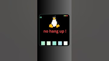 nohup command: Don