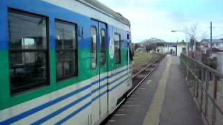 20100327 キハ38久留里線普通上総亀山行 馬来田駅発車