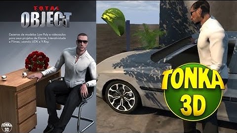 Usando modelos 3D low poly prontos para Vray e UE4