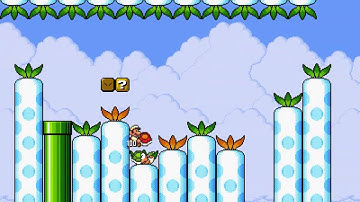 Super Mario Bros. X (SMBX) custom level - Grassfyld