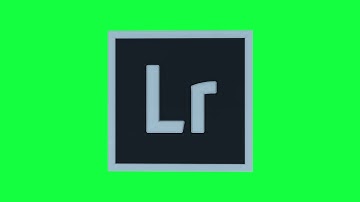 Adobe Lightroom Green Screen Logo Loop Chroma Animation