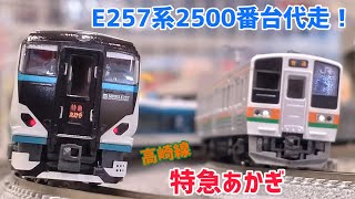 E257系2500番台代走！高崎線特急なあかぎっす！