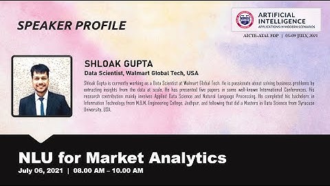 Natural Language Understanding for Market Analytics - ATAL FDP at MBM