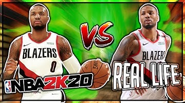 NBA2K20 vs REAL LIFE FACE COMPARISON
