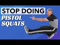 Pistol Squats! Why You Should STOP doing them. 2 Major Reasons