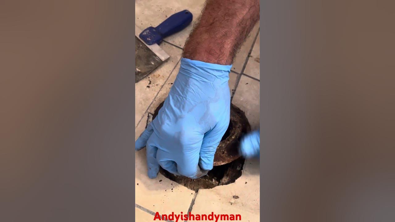 Broken Flange Repair andyishandyman YouTube