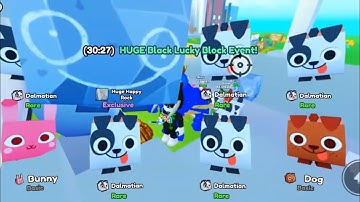 I HATCHED HUGE HAPPY ROCK IN PET SIMULATOR X DURING LIVE AFTER 30 MINS THE UPDATE!!!