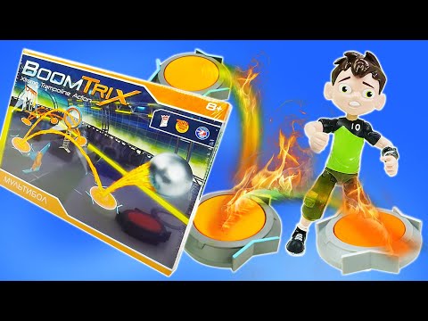 Роботы трансформеры vs игрушки Бен 10: играй в игры BOOMTRIX Мультибол! Видео игрушки для мальчиков