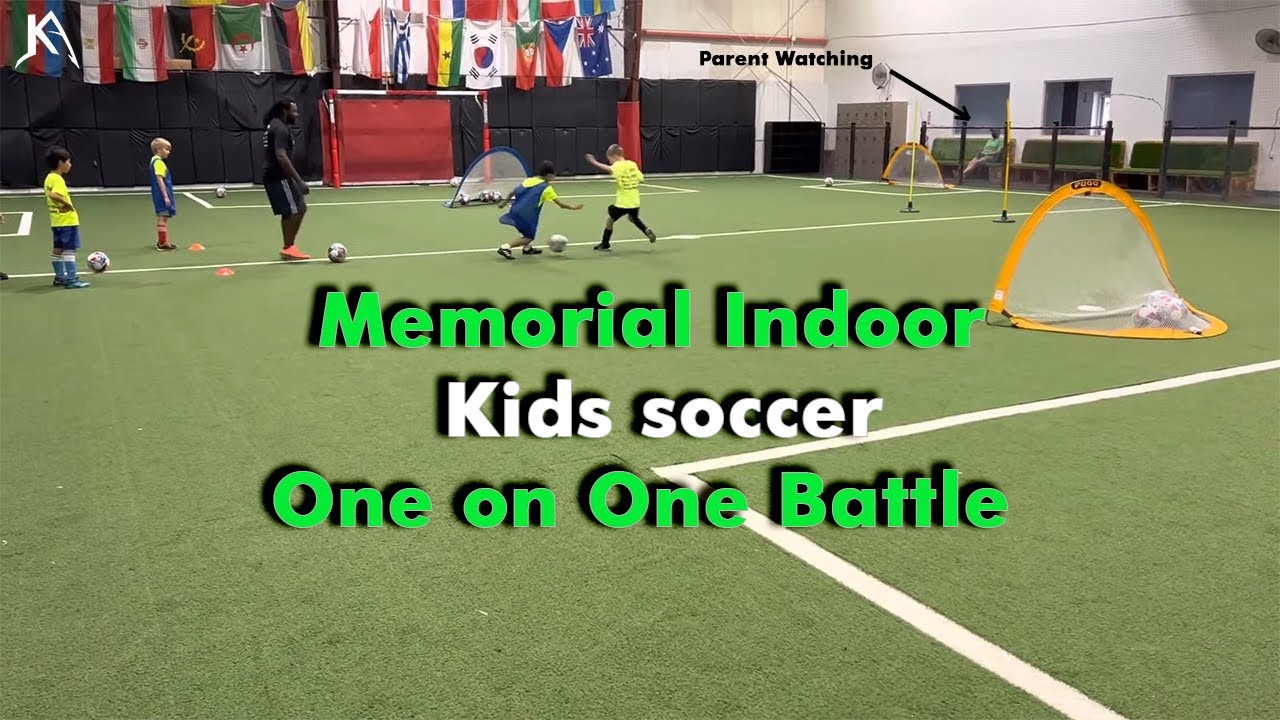 Memorial indoor soccer academy Houston Texas U8 U9 Turns and Finishing