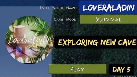 Survival series season 2 day 5 Mini block craft