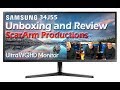 Samsung 34J55 SJ55W Monitor Unboxing and Review