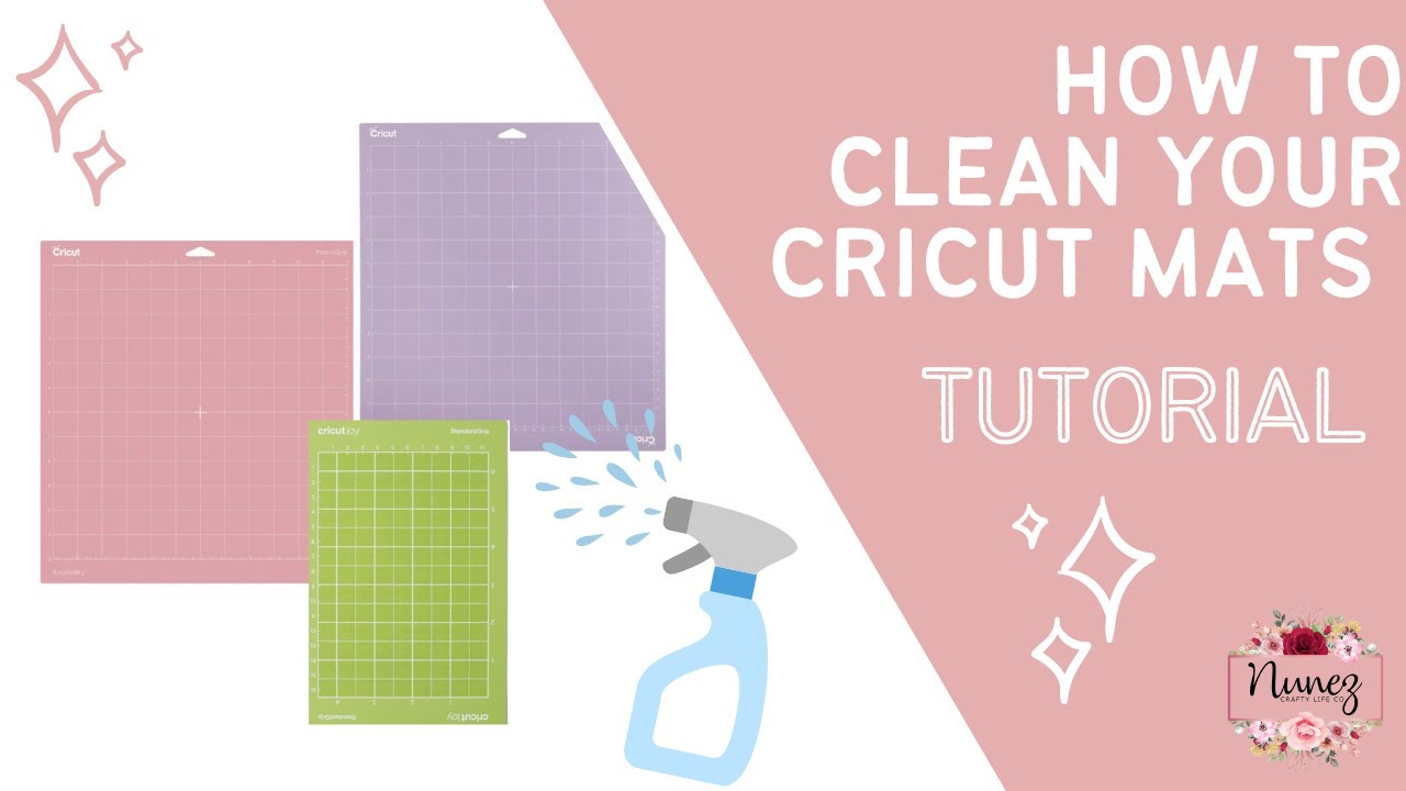 Best Way To Clean A Cricut Mat [With Video] - Color Me Crafty