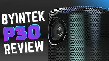 BYINTEK P30 Projector Review | Pocket Friendly, Unmatched Features, Portable