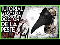 Como Hacer la MASCARA de Doctor de la PESTE con PLANTILLAS - PLAGUE DOCTOR MASK TEMPLATES - Goma EVA