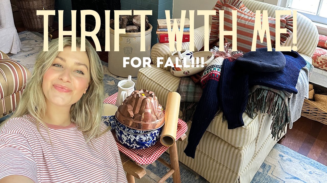 Thrift with me for AUTUMN!!! (Is it too early??)