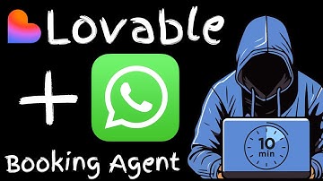 Build A WhatsApp AI Agent With Lovable ⚡1 Prompt