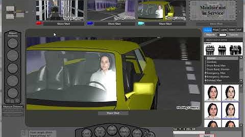 The ease of camera switching in FrameForge Storyboard Studio
