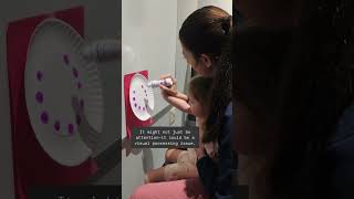 Vision screening in occupational therapy for toddlers. #visiontherapy