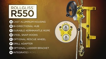 3M DBI SALA Rollgliss R550 Rescue and Descent System - Wind Turbine