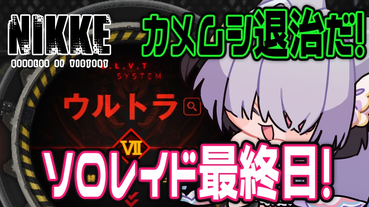 【 #nikke 】🐧ソロレイド最終日!やるぞ!やるぞ!やるぞー!!【勝利の女神:NIKKE】