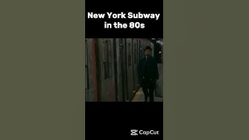 Subway in NYC 80S #nostalgia #nyc #80s #shorts