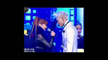 T O P And Park Bom Cuteness Overload Choiseunghyun Bigbang 2ne1 